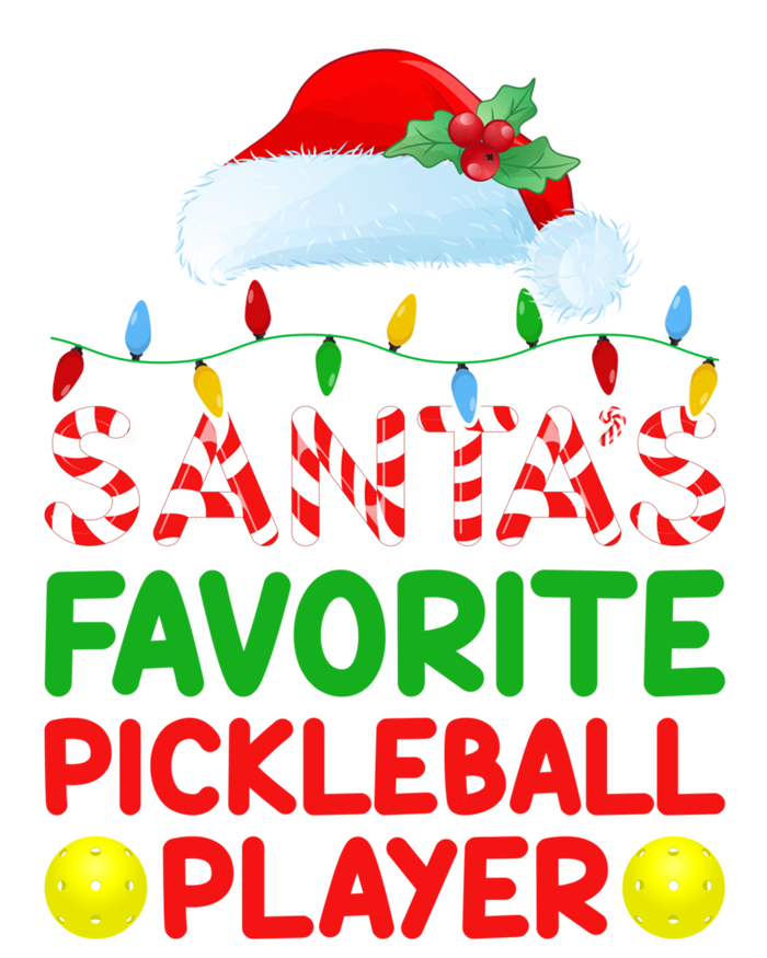 Xmas Lighting SantaS Favorite Pickleball Player Christmas Gift 16 in Basic Backpack