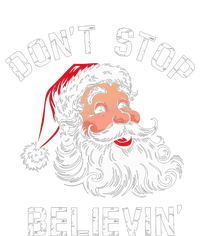 DonT Stop Believing Christmas Vintage Santa Funny Xmas Sustainable Beanie