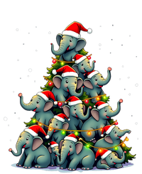 Elephant Christmas Tree Funny Jumbo Holiday Cute Elephant T-Shirt