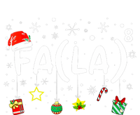 Fa (La)8 Funny Christmas Santa Fa La Math Teacher Bumper Sticker