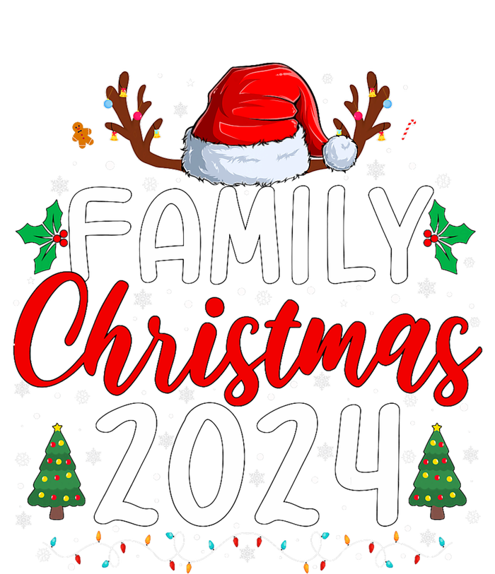 Family Christmas 2024 Matching Family Christmas Xmas Squad V-Neck T-Shirt