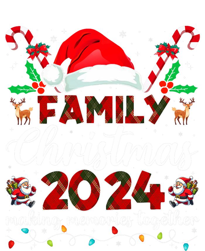 Family Christmas 2024 Matching Squad Santa Elf Funny Xmas T-Shirt