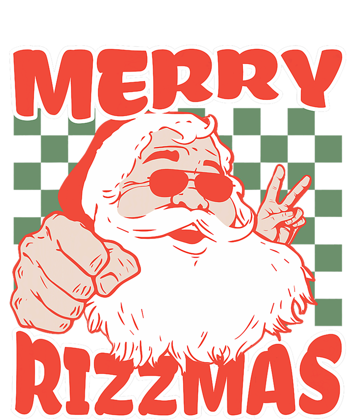 Funny Christmas Rizz Meme Merry Rizzmas For Trendy Premium T-Shirt