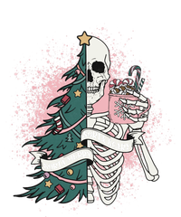 Funny Christmas Sorta Merry Sorta Scary Skeleton Xmas Tree T-Shirt