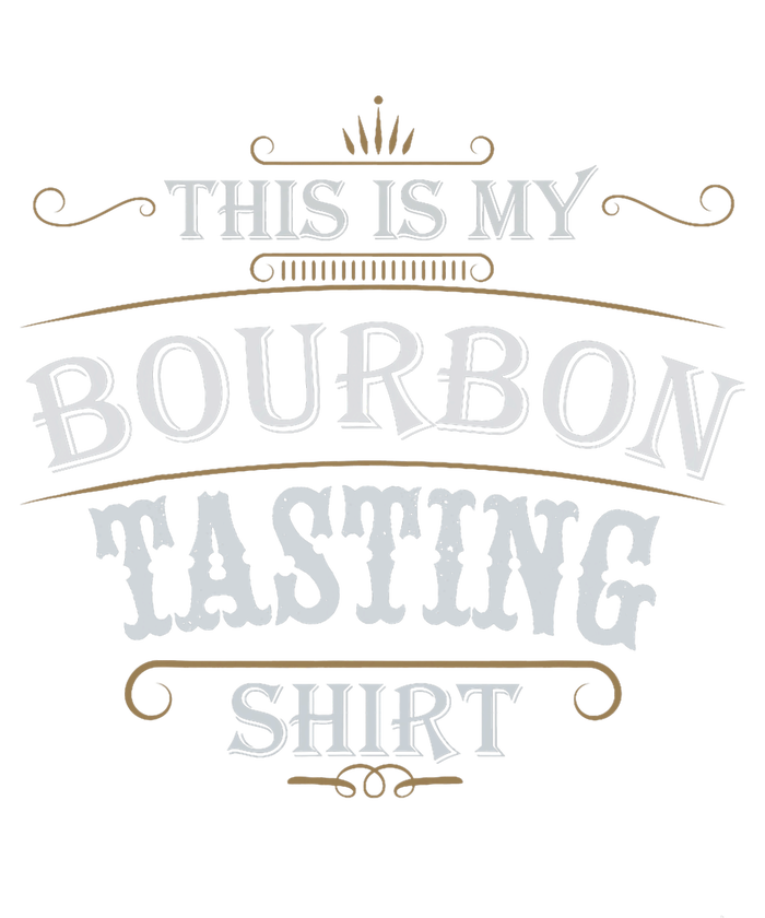 Funny Christmas Whiskey Drinking This Is My Bourbon Tasting T-Shirt