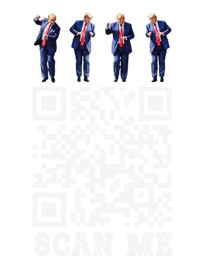 Funny Qr President Trump 4547 Trump Dancing Code T-Shirt