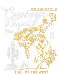 Cowboys And Tequila Country Rodeo Vintage Horse Riding Texas T-Shirt