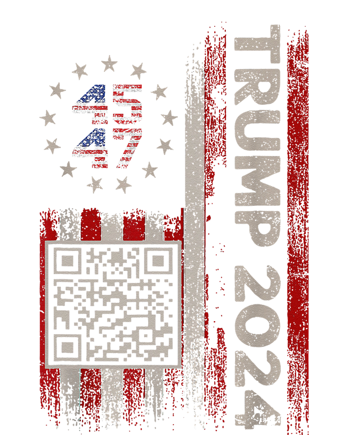 Funny Qr President Trump Dance Code Trump 4547 Tall Long Sleeve T-Shirt