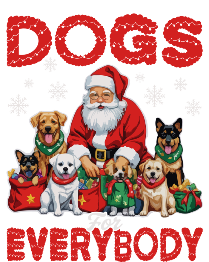 Dog For Everybody Santa Christmas Xmas Funny Dog Lovers Great Gift T-Shirt