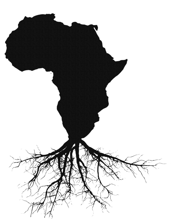 Africa Roots African Expat Pan African Continent Map T-Shirt