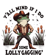 Retro Cowboy Frog Meme YAll Mind If I Do Some Lollygaggin T-Shirt