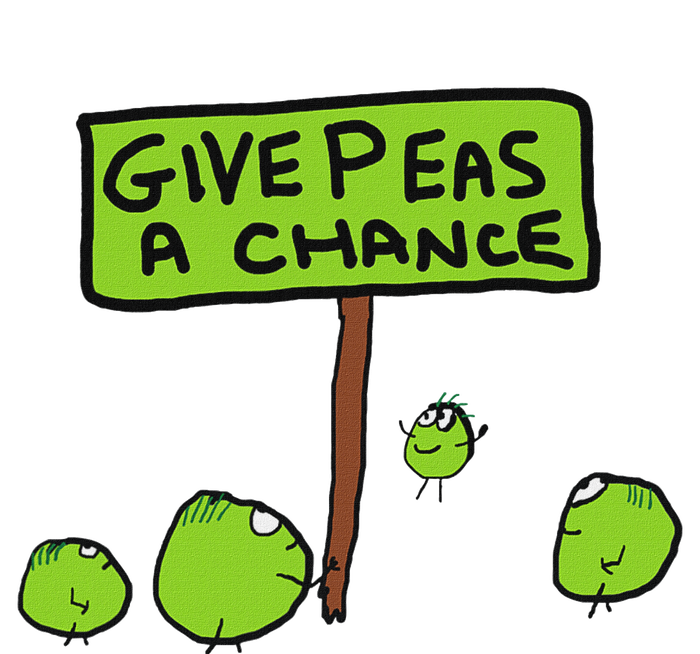 Give Peas A Chance T-Shirt