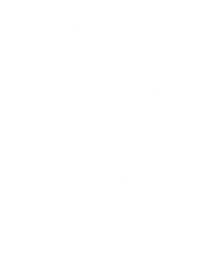 Merry Christmas Ugly Xmas Trucker Funny Truck Driver Love Cute Gift T-Shirt