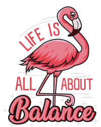 Flamingo Life Is All About Balance Cute Flamingo T-Shirt