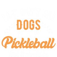 S Life IsnT All Dogs And Pickleball Player Gift V-Neck T-Shirt