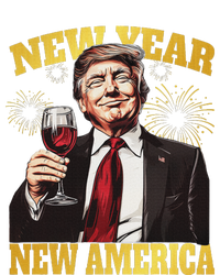 New Year New America Happy New Year Party 2025 Trump Tall Sweatshirt