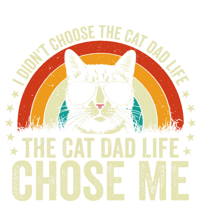 I DidnT Choose The Cat Dad Life The Cat Dad Life Chose Me Zip Tote Bag