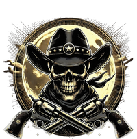 Outlaw Justice Cowboy Skull Guns For Western Lovers T-Shirt