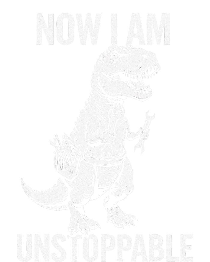 Dinosaur Mechanic Now Am Unstoppable Funny Dino Mechanic T-Shirt