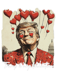 Trump Is My Valentine Funny Trump Valentine Retro Trump 2025 T-Shirt