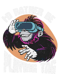 Bruh ID Rather Be Playing Tag Monkey Video Game Gorilla T-Shirt