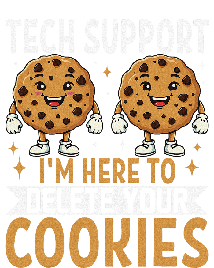 Tech Support IM Here To Delete Your Cookies Funny It Nerds Sustainable Beanie