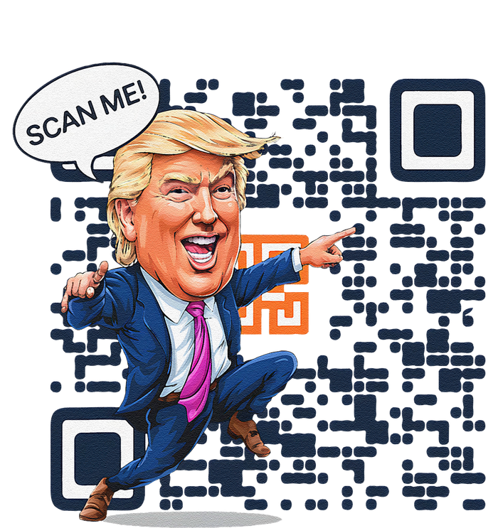 Funny Qr President Trump Dance Code 4547 Maga Trump 2024 T-Shirt