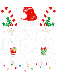 First Christmas As Grandpa 2024 Family Matching New Grandpa T-Shirt