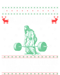 Funny Jesus The Ultimate Deadlifter Ugly Christmas Sweater Sweatshirt T-Shirt