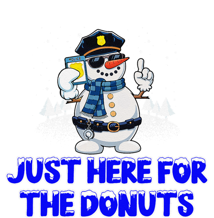 Just Here For The Donuts Funny Humor T-Shirt