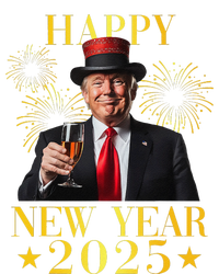 Happy New Year 2025 Funny Trump New Year New America T-Shirt