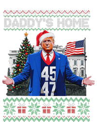 Daddys Home Trump Ugly Christmas Sweater Pajamas Full Zip Hoodie