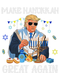 Make Hanukkah Great Again Trump Jewish Ugly Chanukah Sweater Kids Tie-Dye T-Shirt