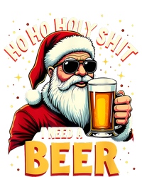 Ho Ho Holy Shit I Need A Beer Funny Santa Christmas Drinking T-Shirt