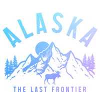 Alaska Moose The Last Frontier Mountains Hiking Gift T-Shirt