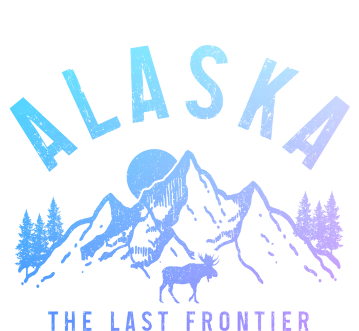 Alaska Moose The Last Frontier Mountains Hiking Gift T-Shirt