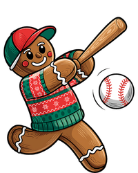 Funny Gingerbread Playing Baseball Christmas Lights Xmas Pjs T-Shirt