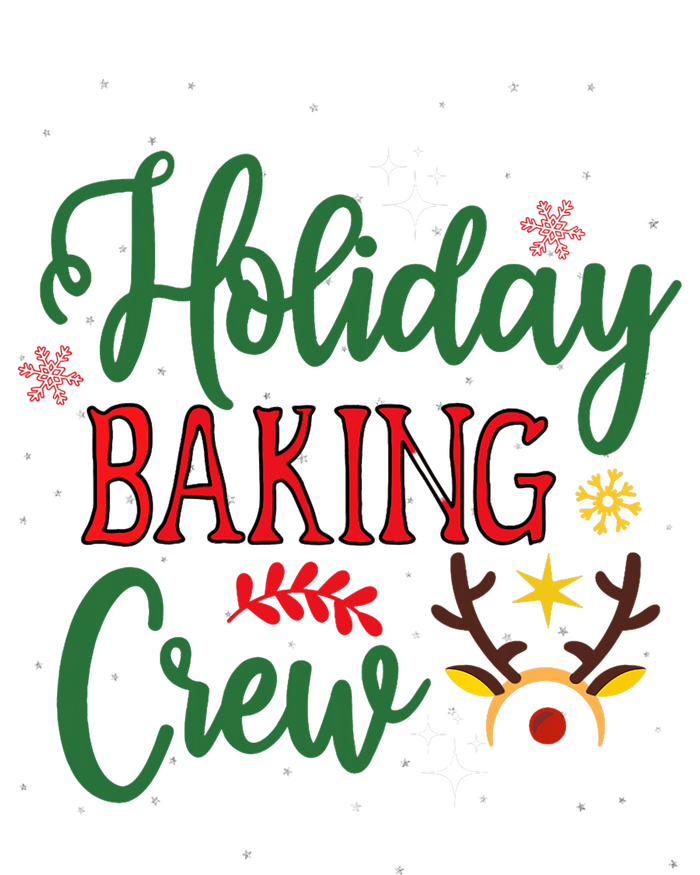 Funny Groovy Xmas Holiday Baking Crew Retro Merry Christmas T-Shirt