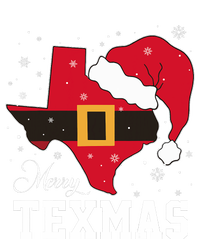 Funny Texas Merry Texmas Christmas State Santa Hat Clothing T-Shirt