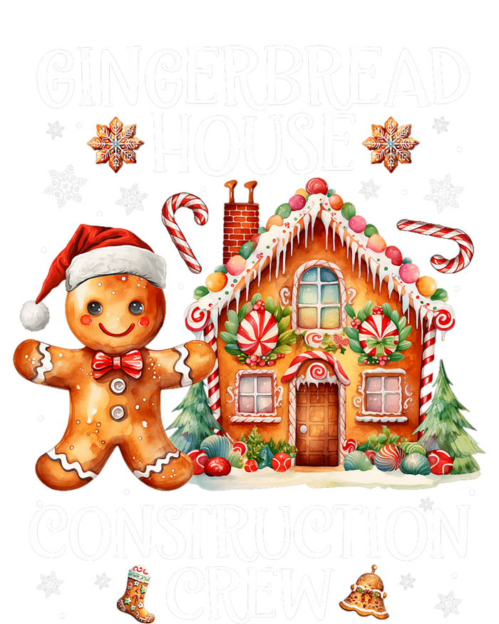 Gingerbread House Construction Crew Cookie Baking Christmas T-Shirt