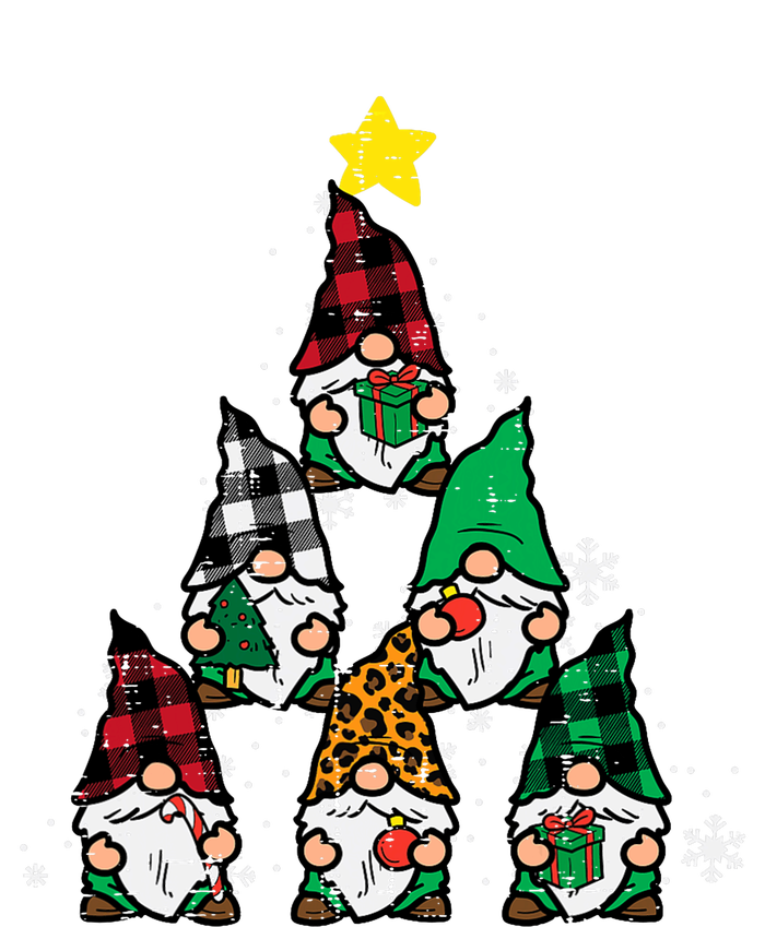 Gnomes Christmas Tree Funny Xmas Holidays T-Shirt