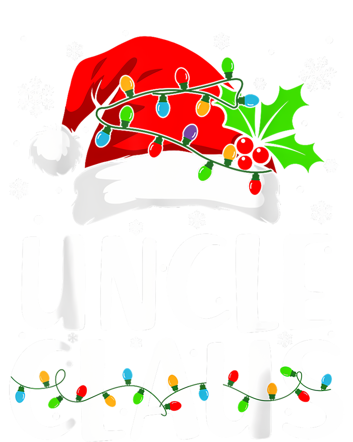 Uncle Claus Christmas Lights Pajama Family Matching T-Shirt