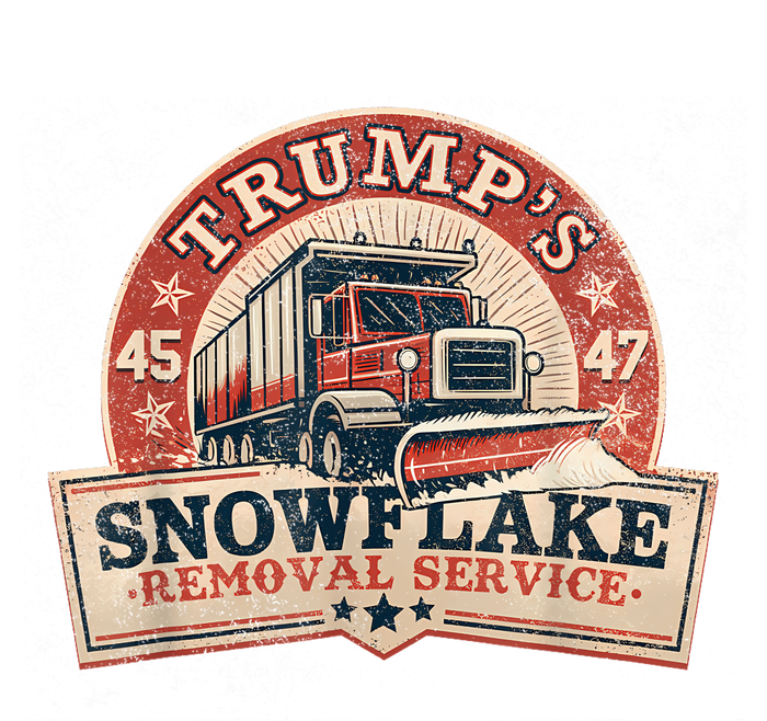 TrumpS Snowflake Removal Service Funny Trump Vintage T-Shirt