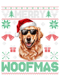 Golden Retrievers Merry Christmas Woofmas Dog Lover Mom Dad T-Shirt