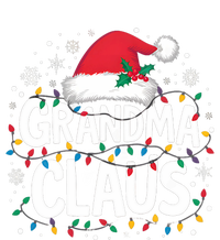 Grandma Claus Christmas Lights Pajama Family Matching Long Sleeve Shirt