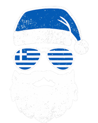 Greek Orthodox Christmas Santa Claus Greece Flag Greek T-Shirt