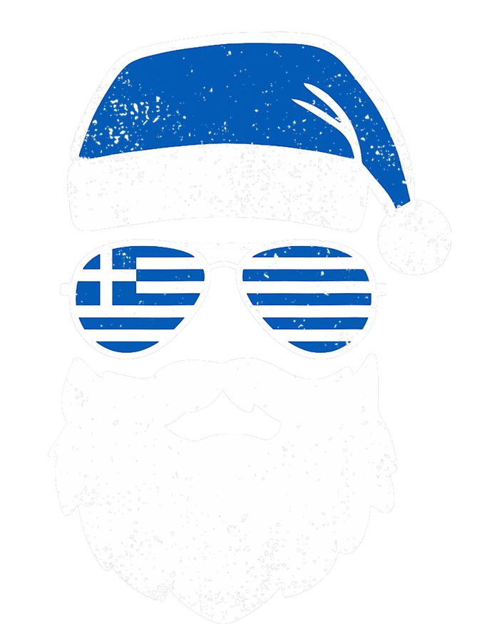 Greek Orthodox Christmas Santa Claus Greece Flag Greek T-Shirt