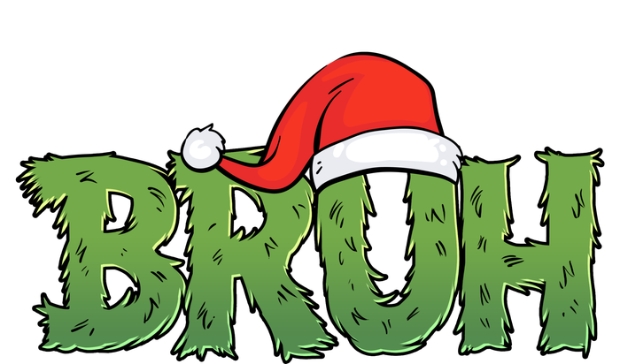 Funny Christmas Grinch Bruh T-Shirt