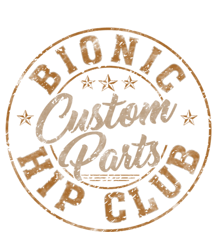 Bionic Hip Club Custom Parts Funny Hip Surgery Replacet Gift Sustainable Knit Beanie