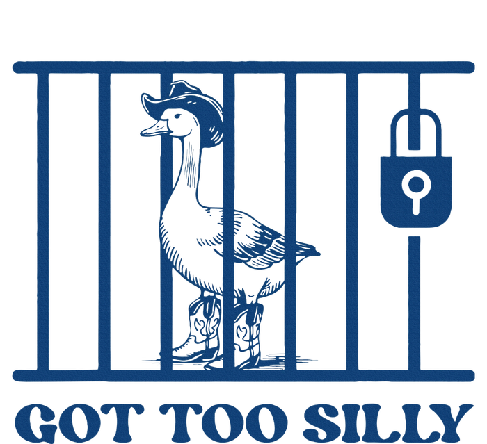 Got Too Silly Funny Silly Goose Lover Mugshot Meme Sweatshirt